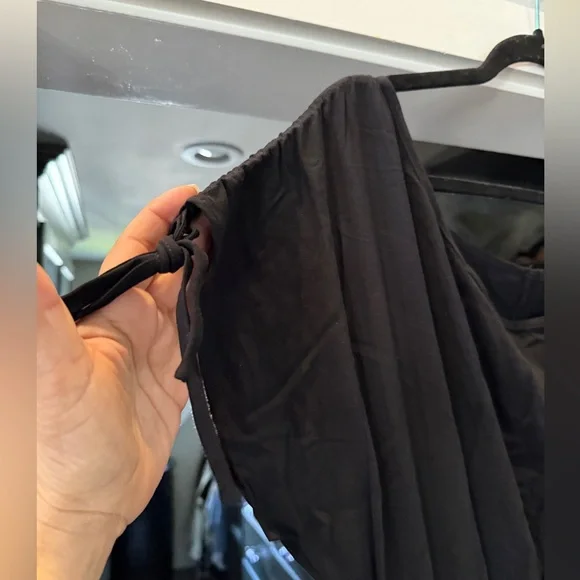 Cupshe Gentle Sunset Black Maxi Dress NWT - Picture 6 of 7